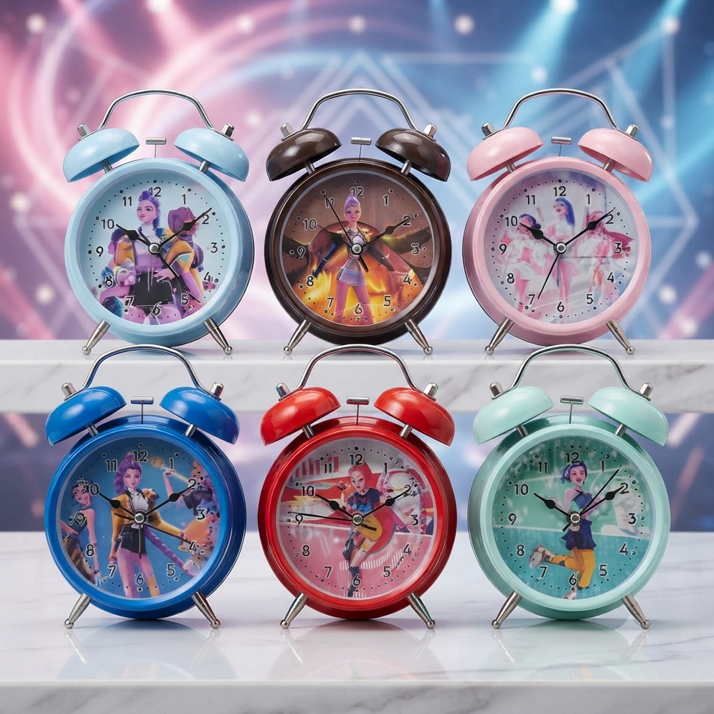 K-pop Twin Bell Alarm Clock