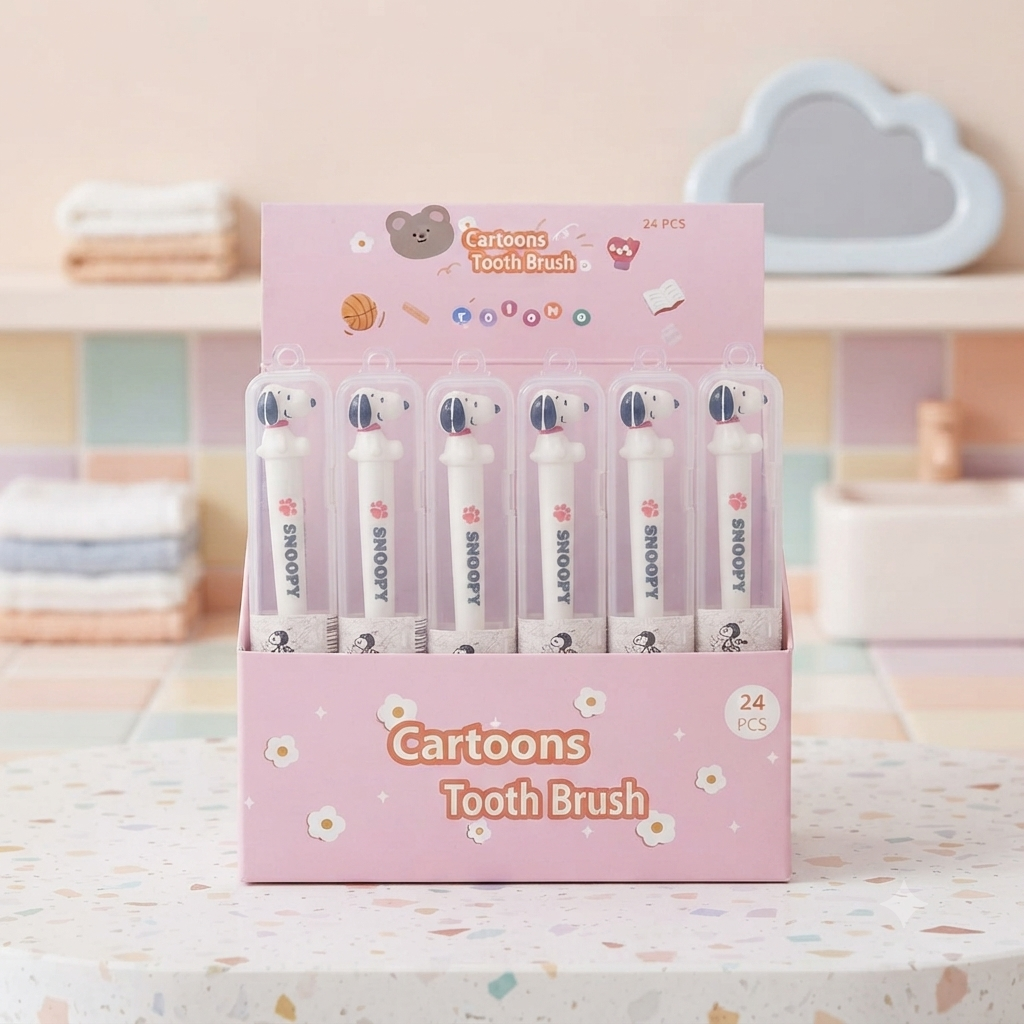 Snoopy - Silicone Toothbrush