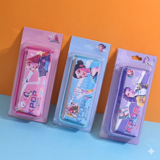 K-Pop - Soft Pouch With 2 Chains