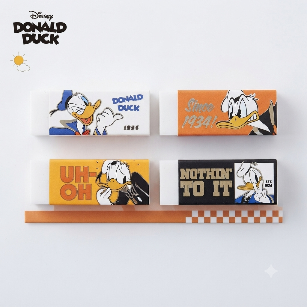 Disney & Crayon Shin-chan Eraser Collection | 4pcs Pack