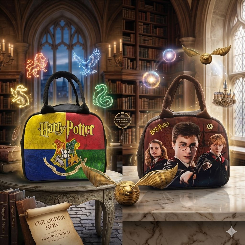 Harry Potter - Insulated Lunch Bag