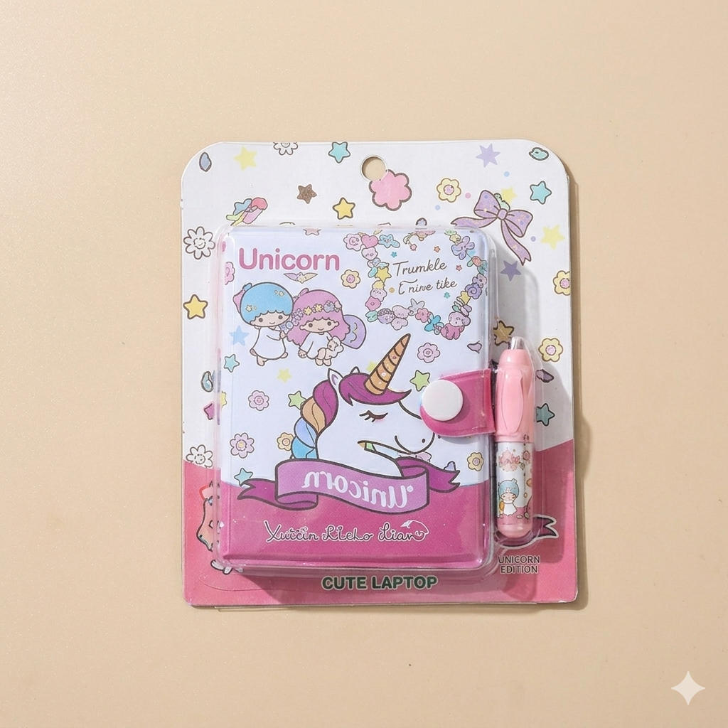 Cute Mini Pocket Diary with Small Pen