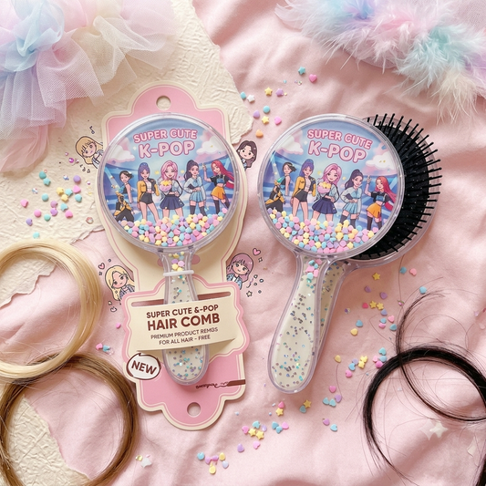 K-Pop Stylist Glitter Comb | 1pcs