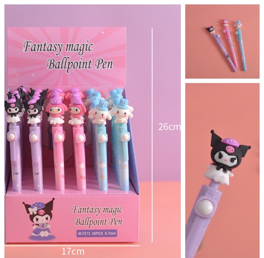Kuromi - Pen with Spinner (1pcs)