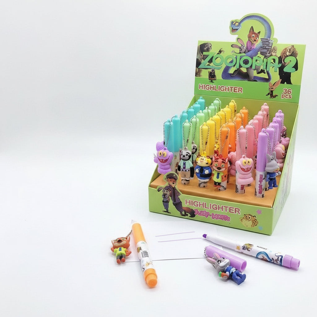 Zootopia highlighter Pen | 6pcs