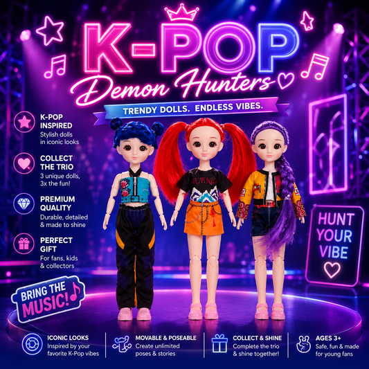 K-Pop - 12" Musical Doll | 1pcs