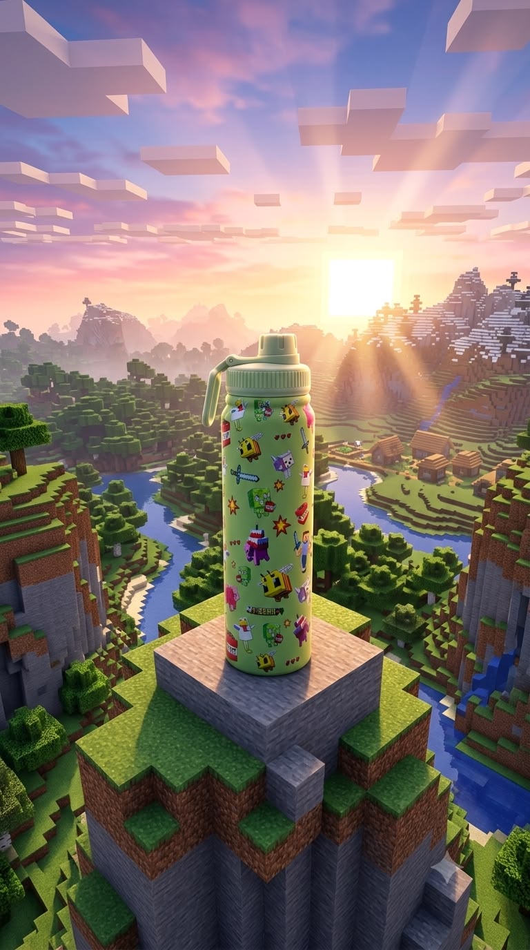 Minecraft - 800ml | Insulated Sports Bottle