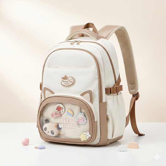 Cute Cat Ears Kids Backpack