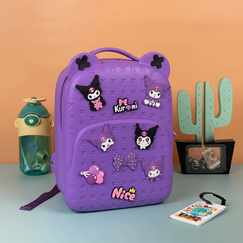 Kuromi - Silicone Backpack With DIY Jibbitz
