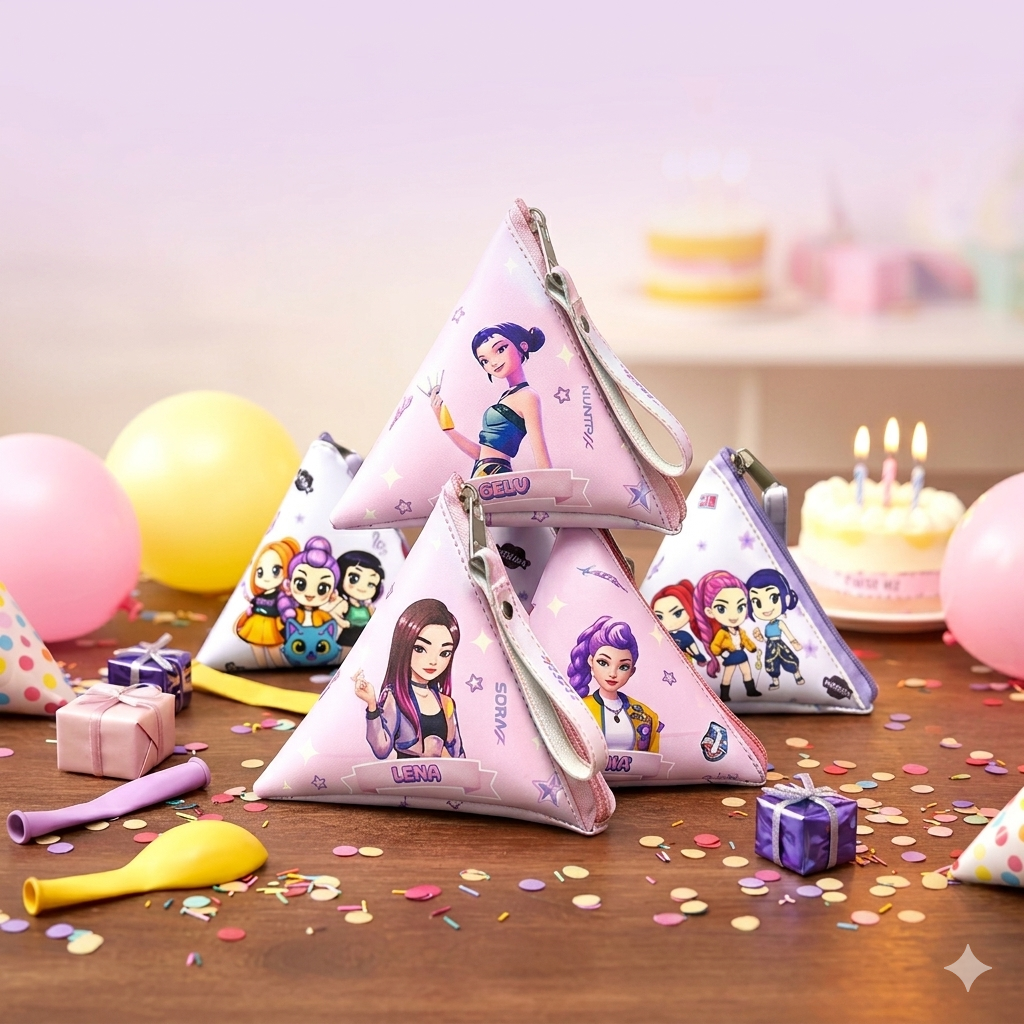 K-Pop - Triangle Coin Pouch