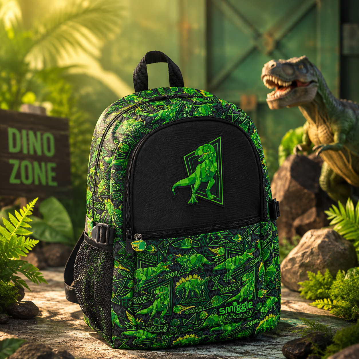 Dino - Smiggle 16” Premium Backpack