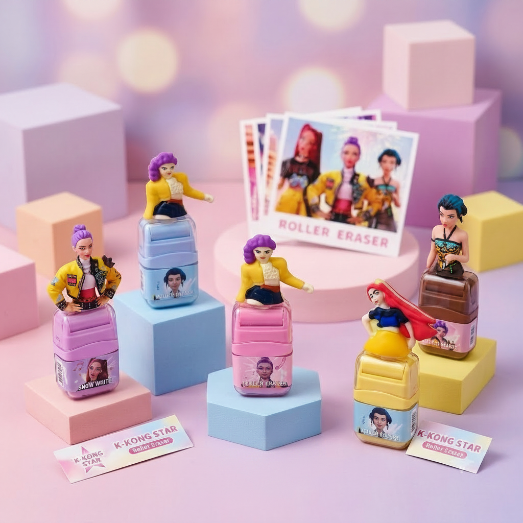 K-Pop Huntrix Roller Eraser | 1pcs