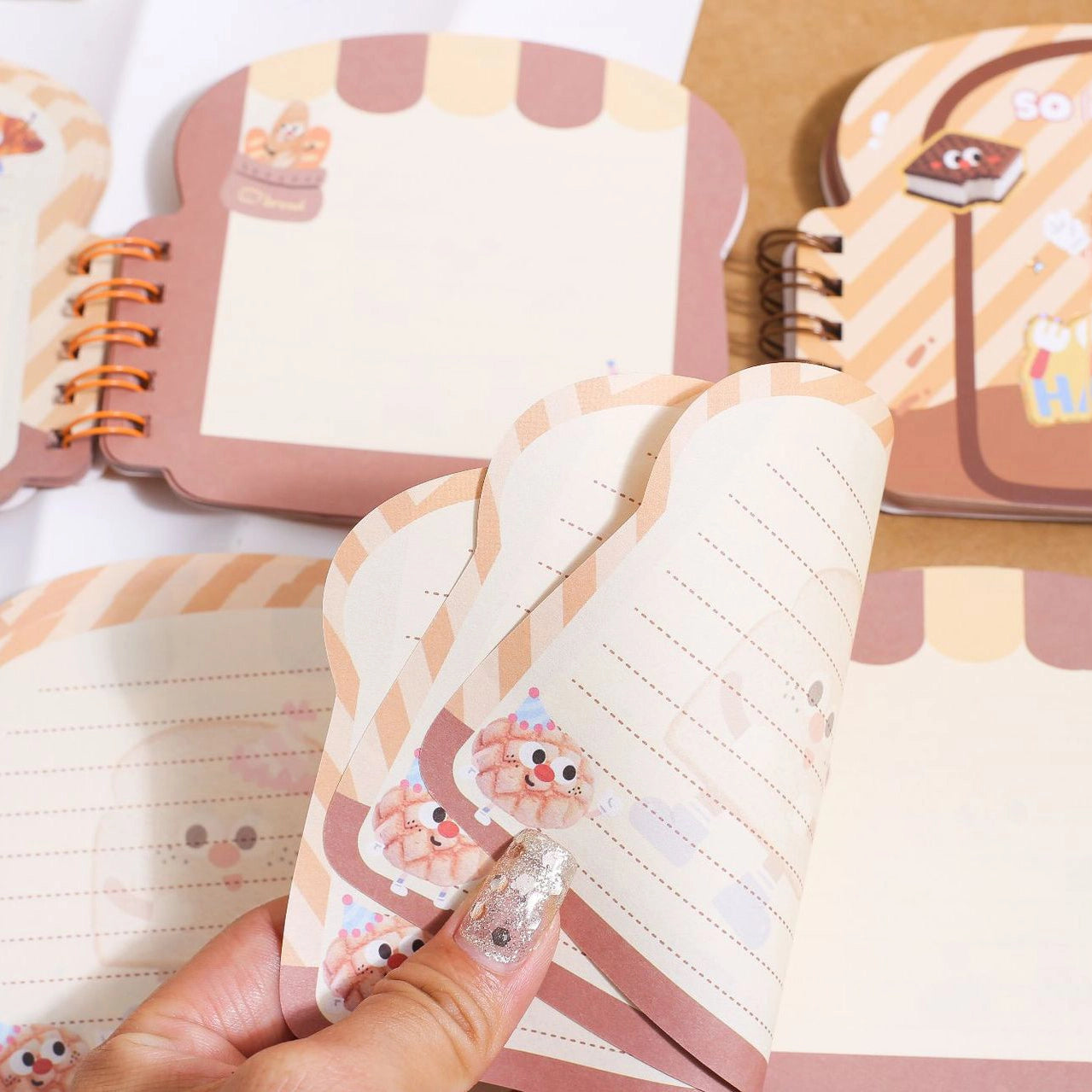 Cute Bakery - Mini Spiral Diary