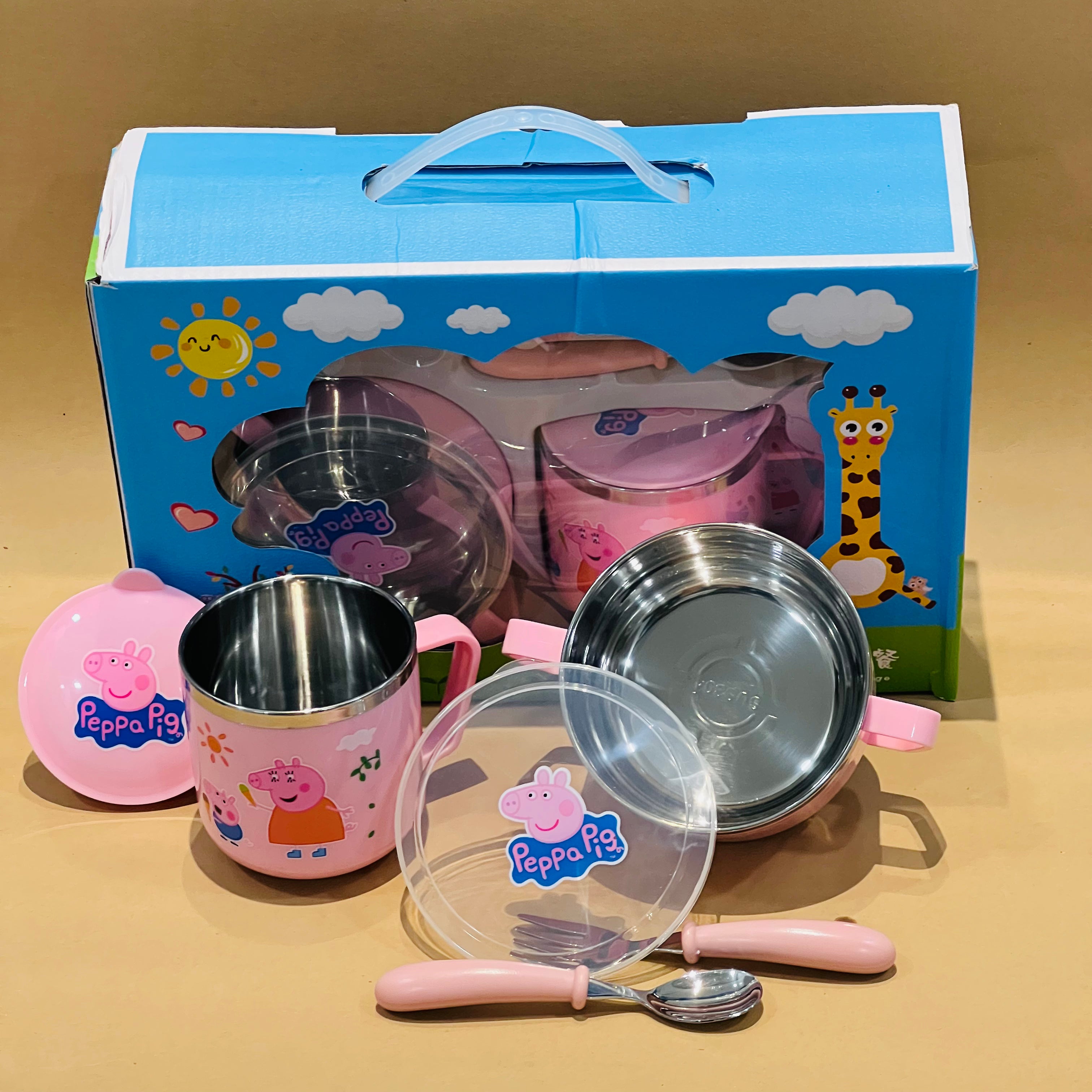 CONNECT PEPPA PIG Small Plate, Bowl, Cup