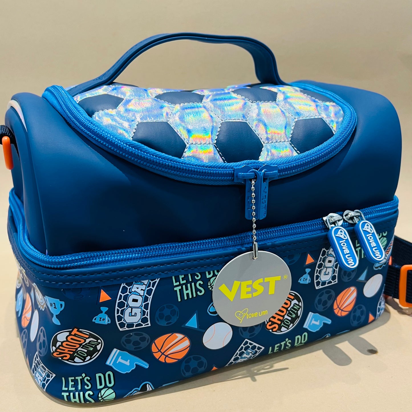 Luxury Double Decker Lunchbag for Kids | Vest