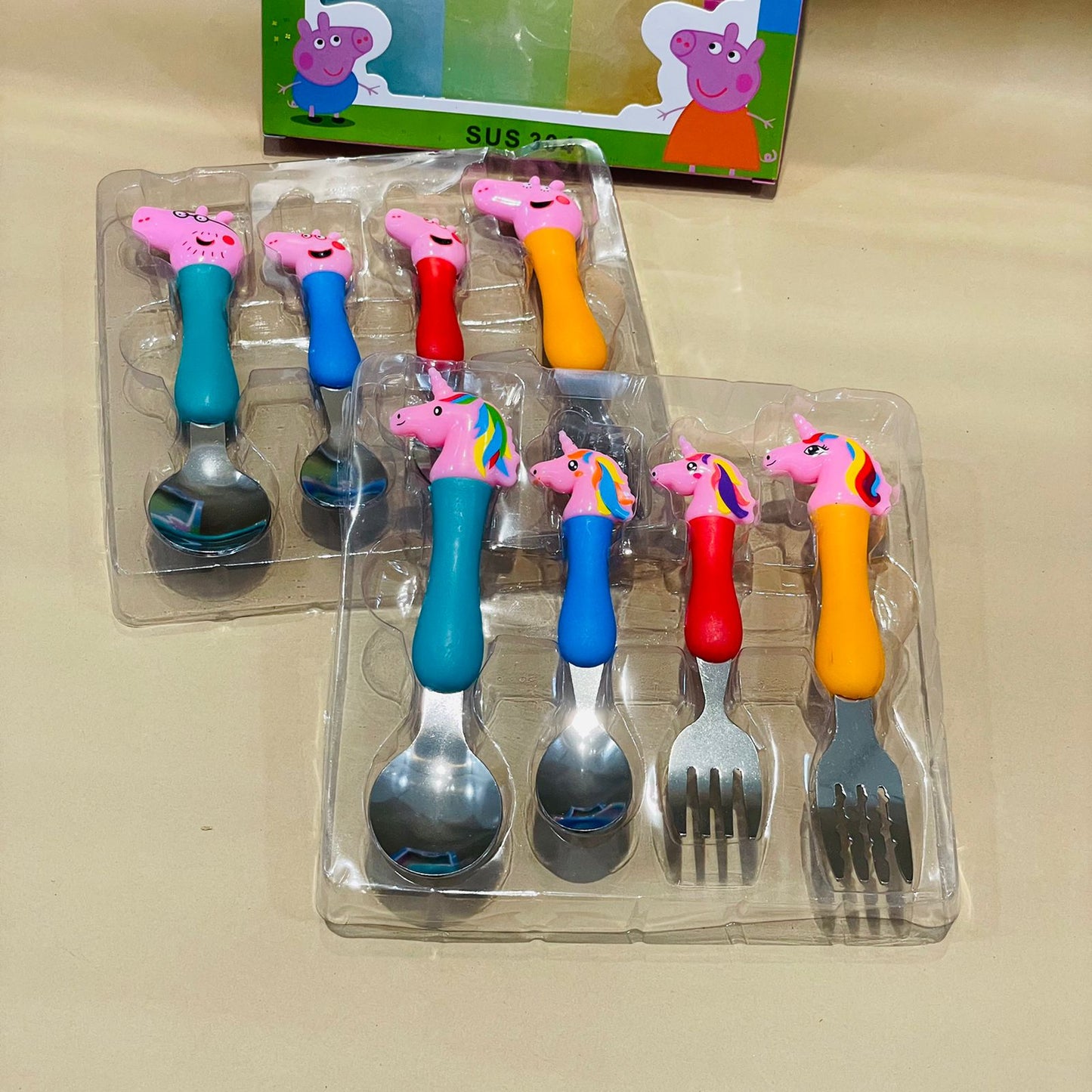 Stainless Steel Tableware Spoon Set