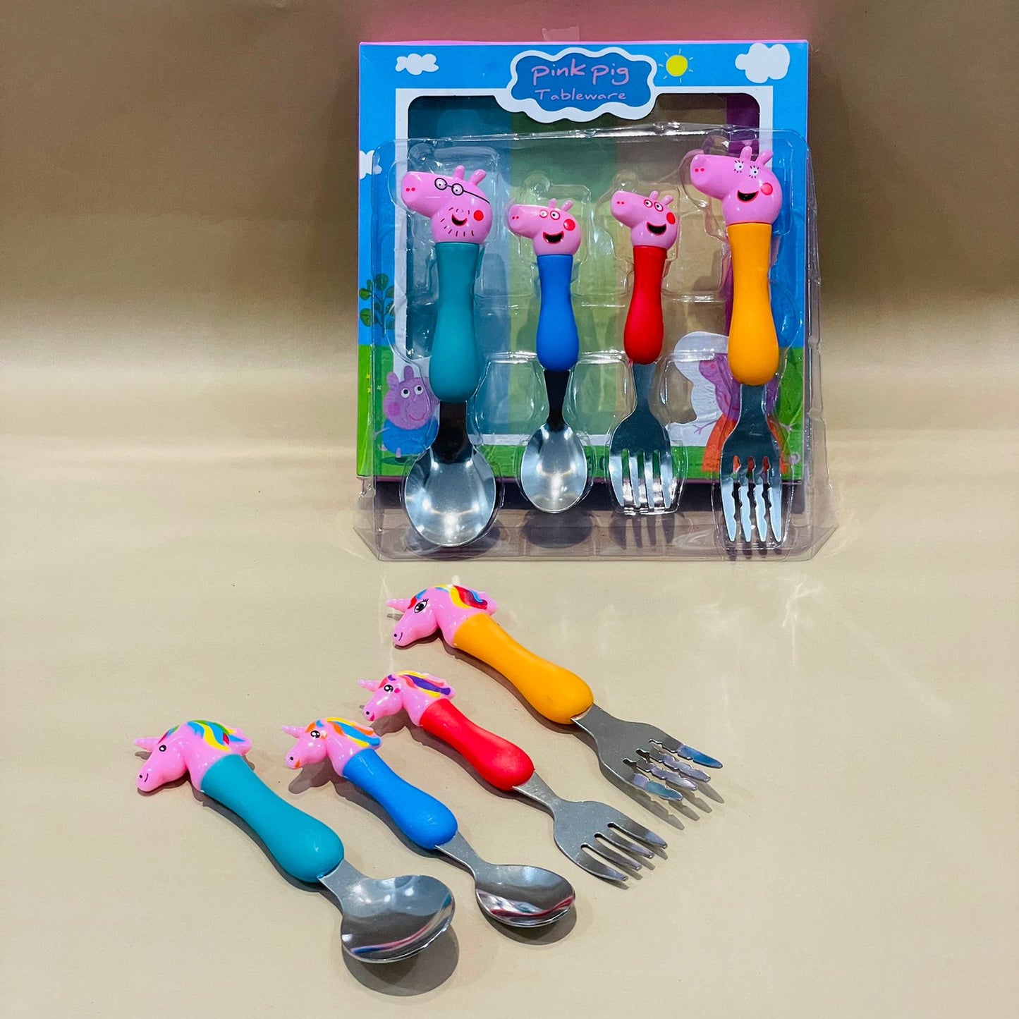 Stainless Steel Tableware Spoon Set