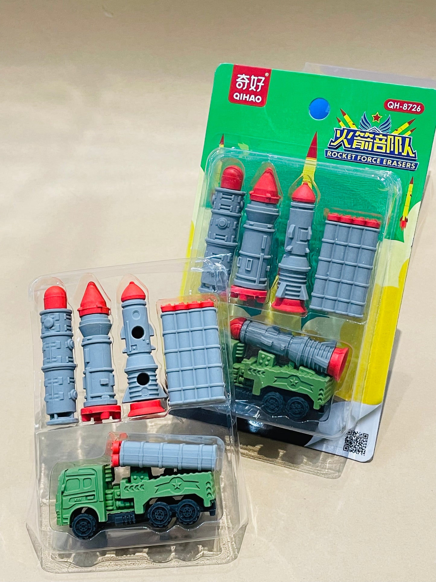 Rocket Force Erasers