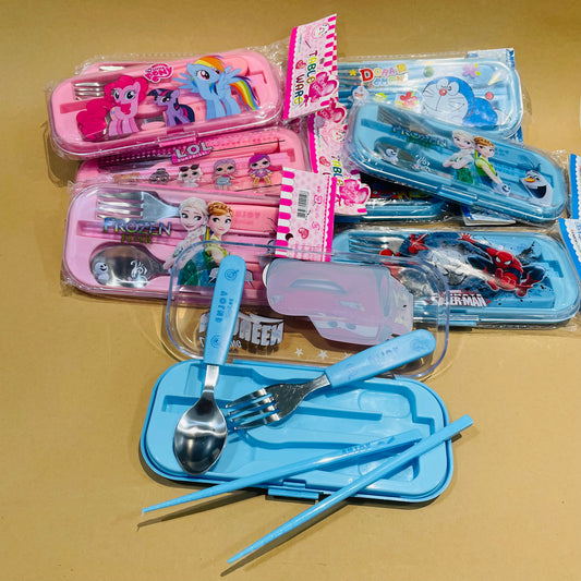 Kids Travelling Friendly Spoon-Fork Set