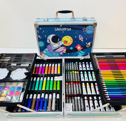 Space Theme 145pcs Art Painting Trunk for Kids & Adults