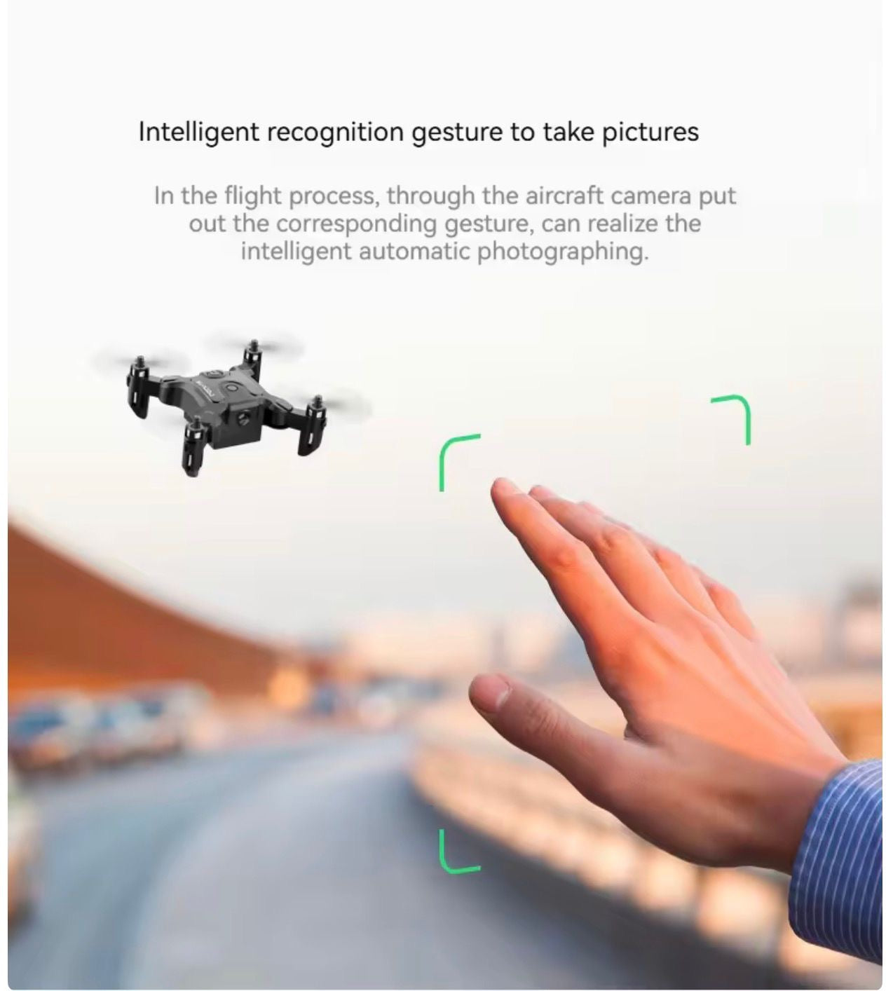 4DRC - 4D-V2 Wifi Drone | Motion Camera | Voice Control