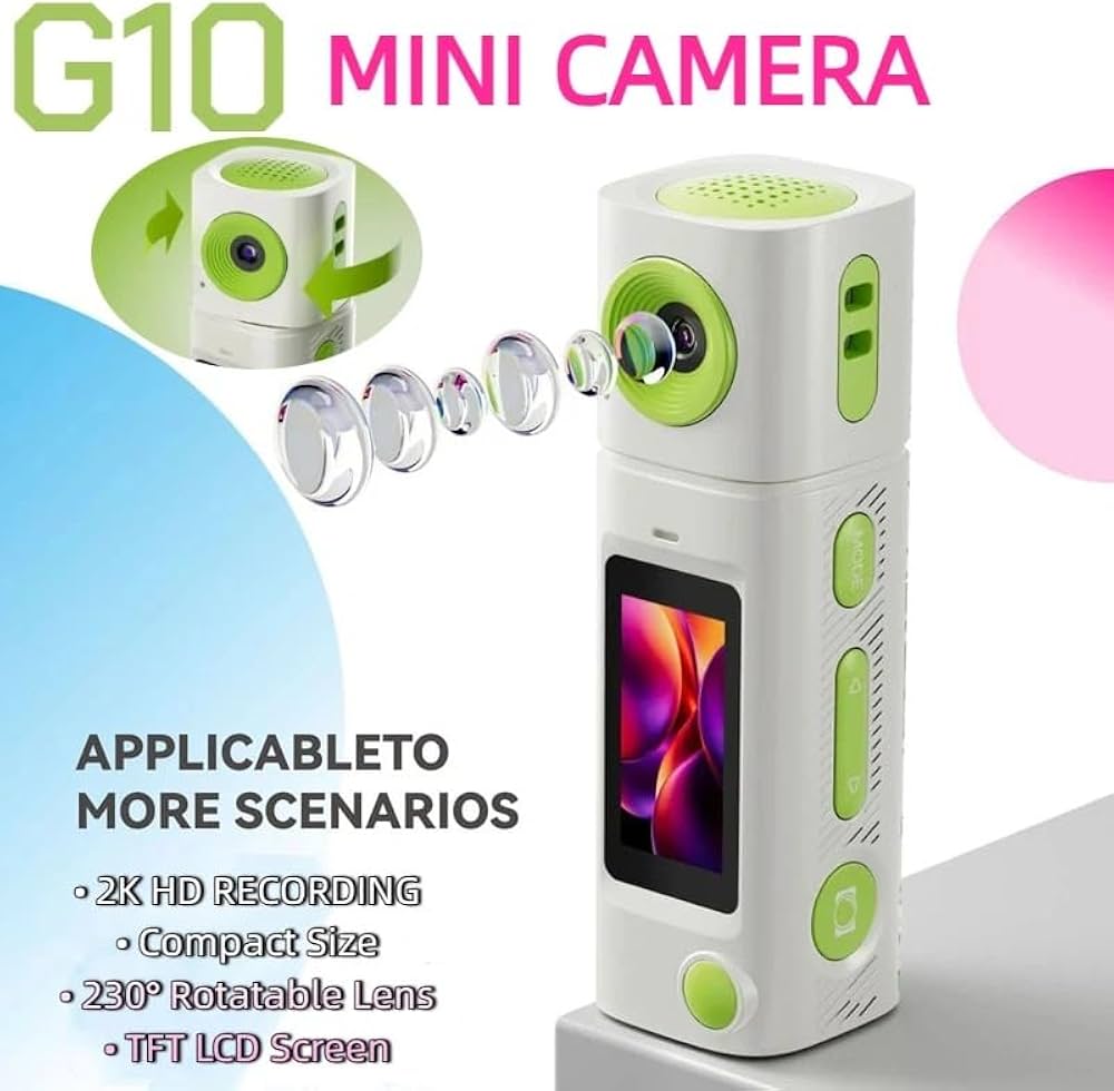 G10 - Wearable Camera | Rotating Camera