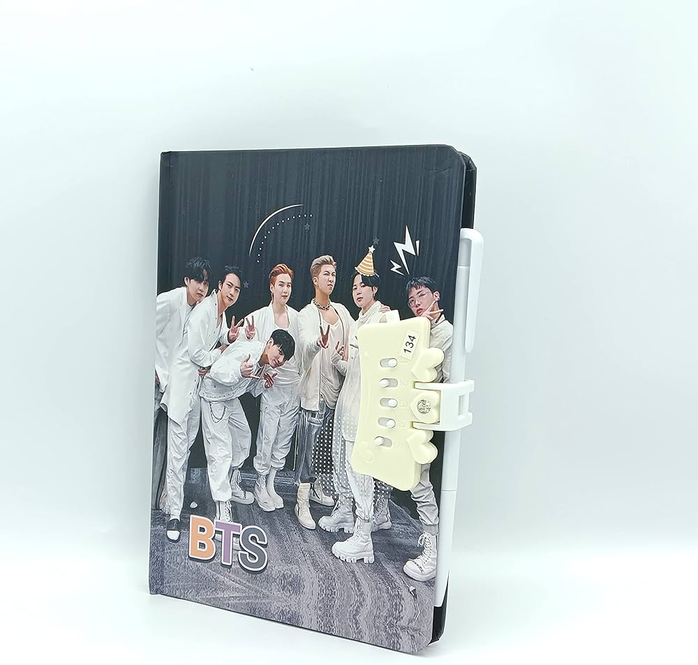 BTS Diary with Passcode Lock