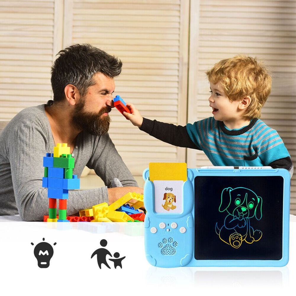 LCD Tablet + English Speaking Educational Cards