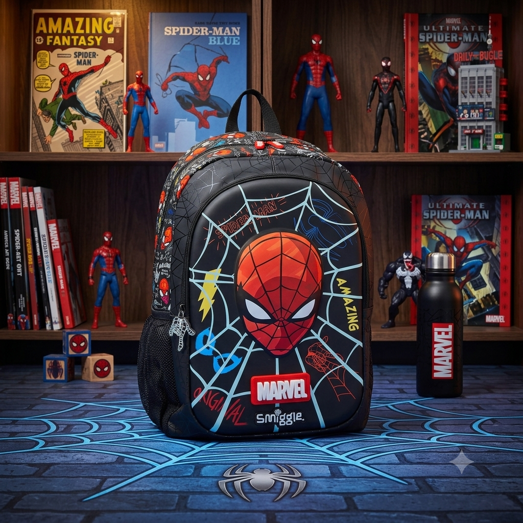 Spider-Man x Smiggle - 16” Premium Backpack