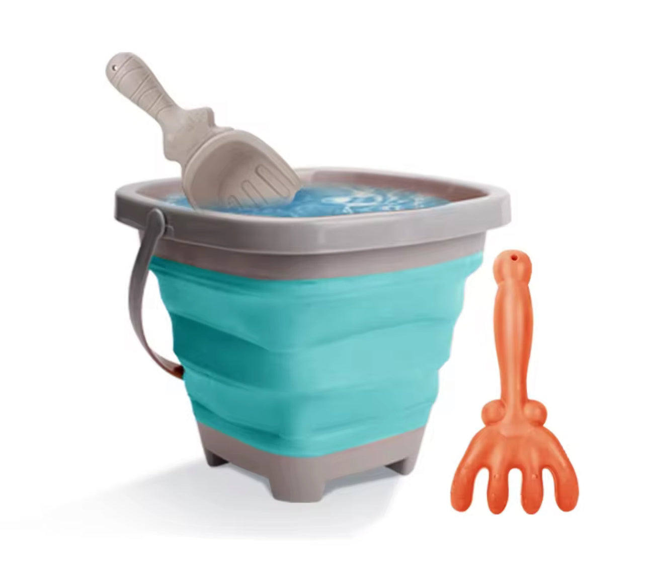 Beach Toys - 3pcs Bucket Toy Set