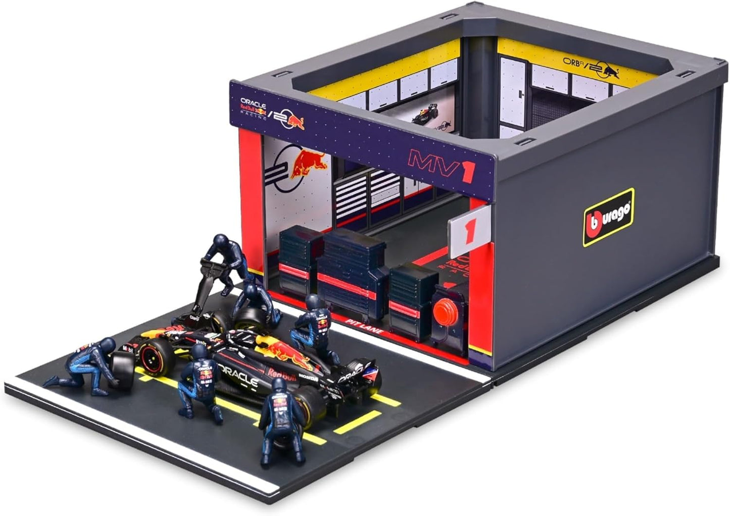 Bburago - F1 Pit Stop Red Bull RB20