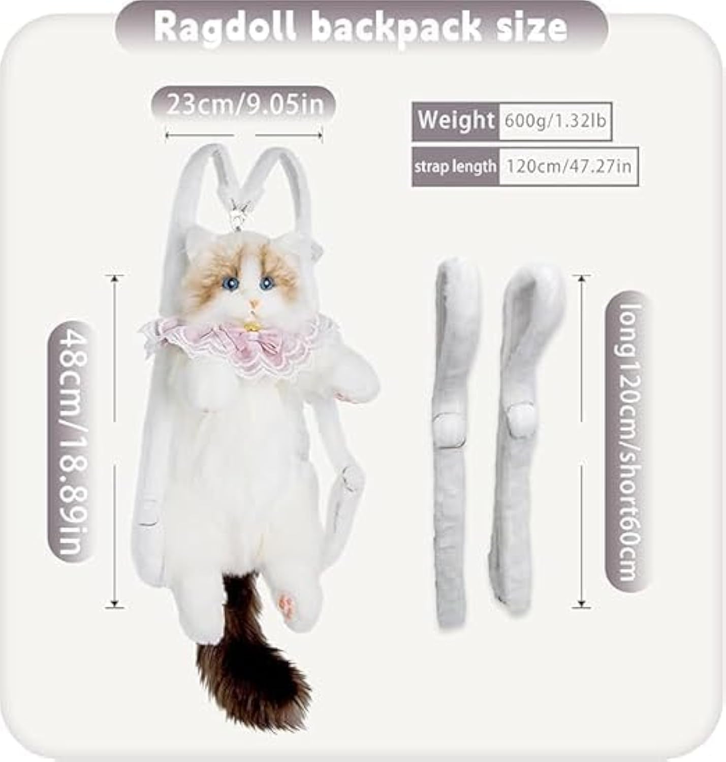 Super Claw - Realistic Cat Backpack
