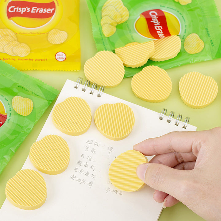 Crisps Potato Chip Eraser ( 1 pack )