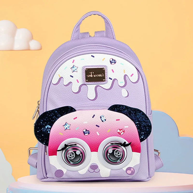Supercute - Interactive Winking Eyes Backpack, Talking Mode & Music Playback