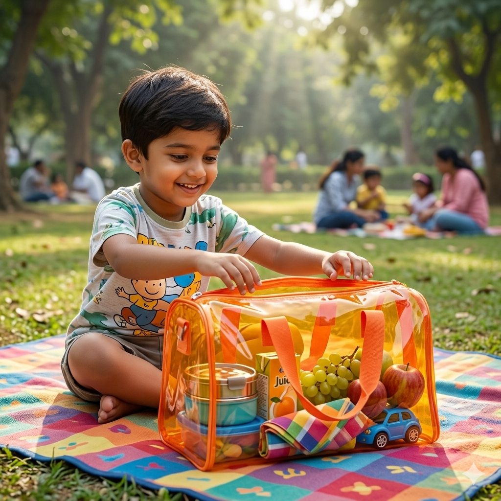 Kids Jelly Duffle Bags