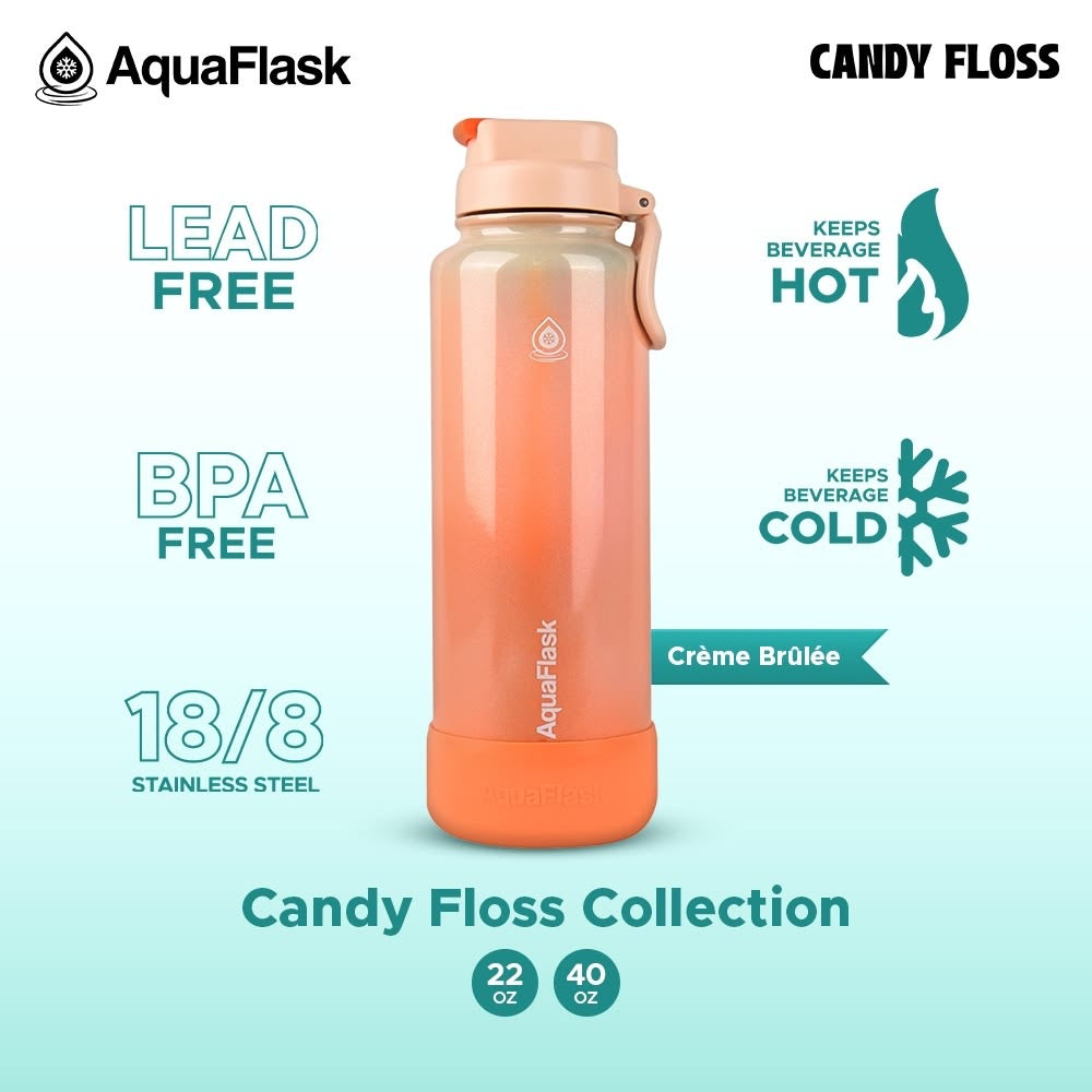 AquaFlask - Candy Floss with Silicone Boot | 40oz