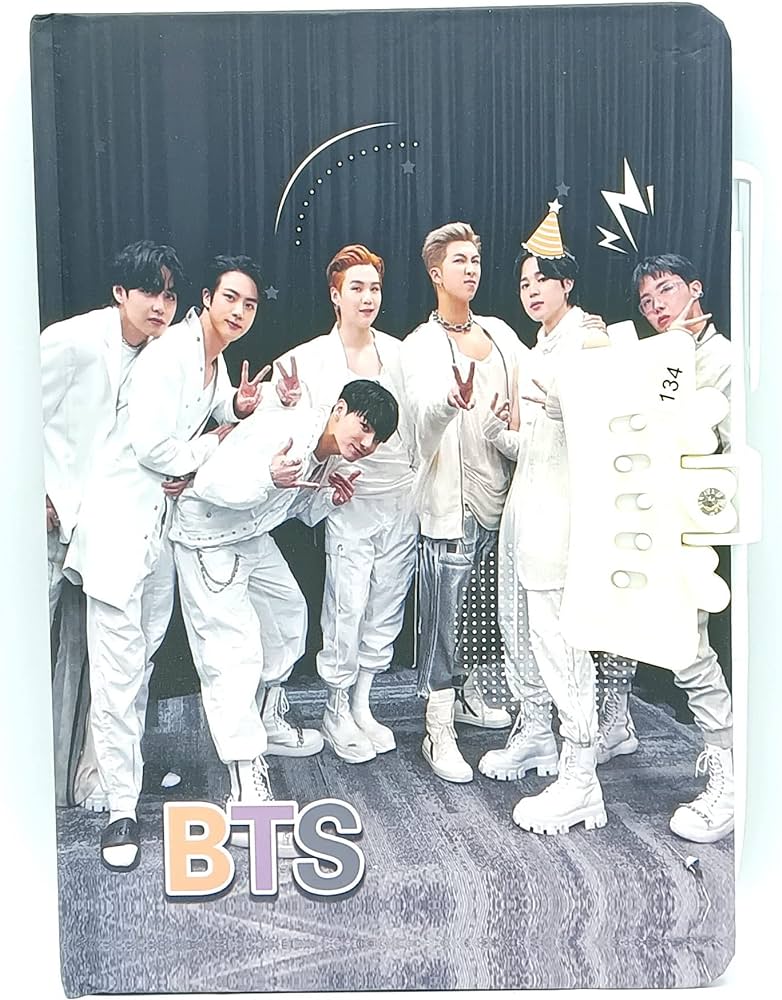 BTS Diary with Passcode Lock