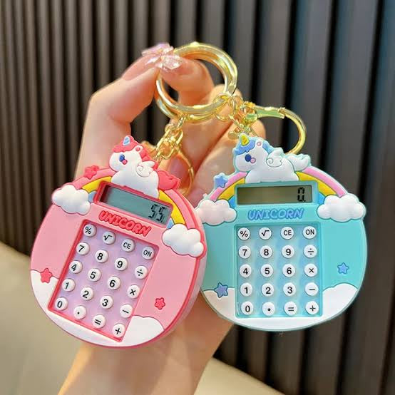 Lovely Keychain with Calculator and Game