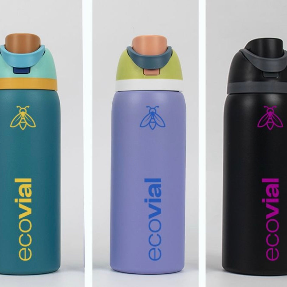 Ecovial 32oz - Vacuum Bottle | Sip n Swig