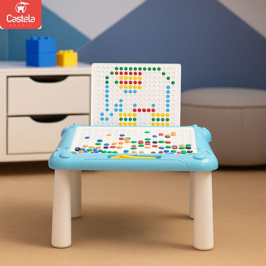 2-in-1 Magnetic Dot Drawing Board & Magnetic Maze for Kids
