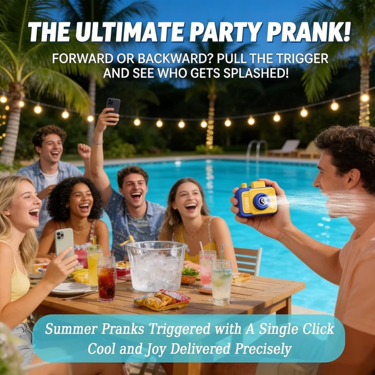 Prank Camera Water Gun