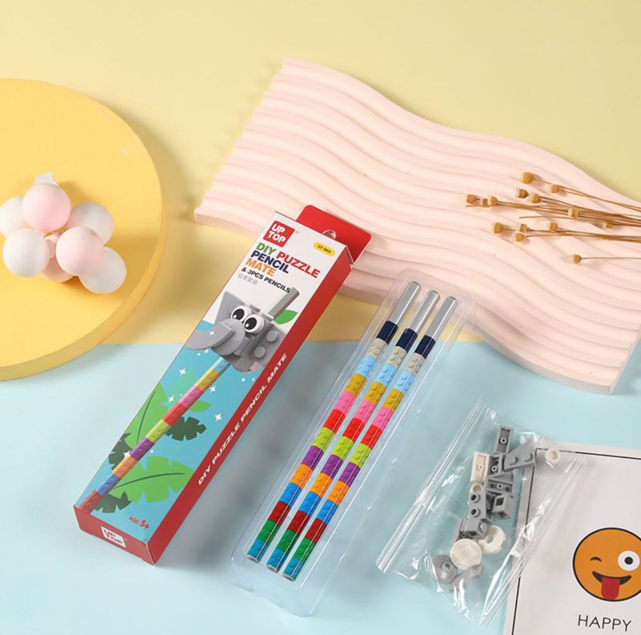 Lego Pencil Set - DIY Creative