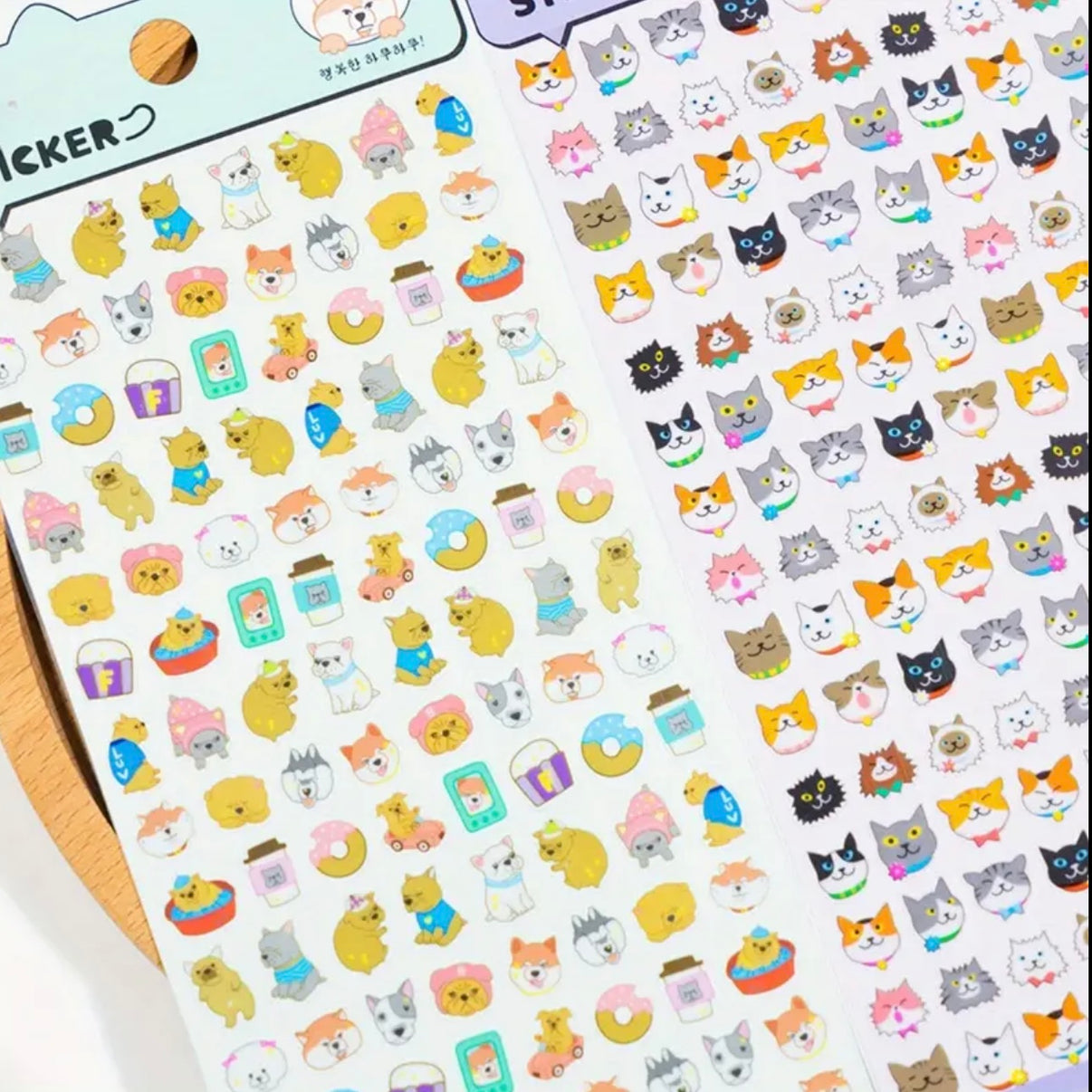 Cute Animals - Decorative Mini Stickers