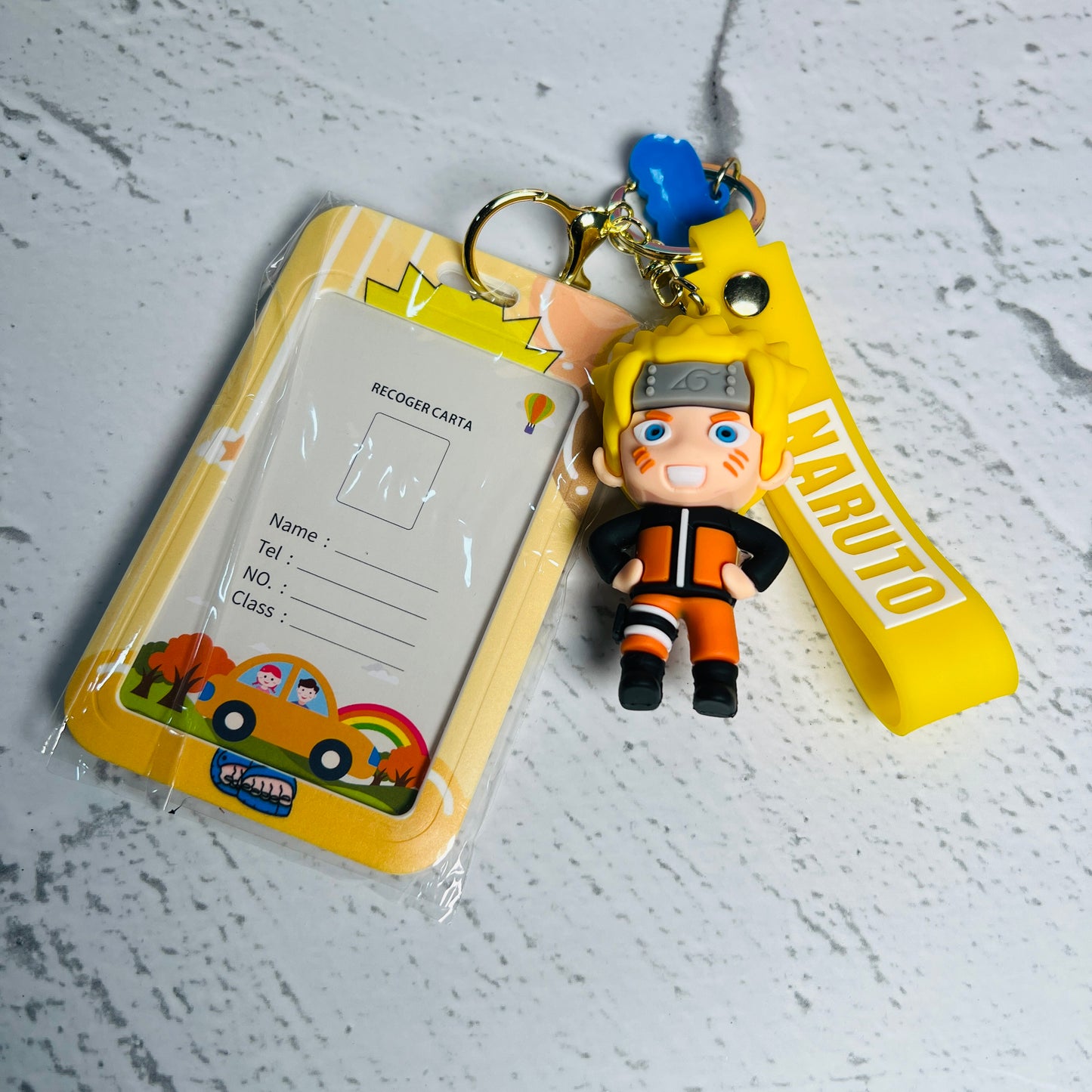 2-in-1 ID Holder and Keychain | 3D | Premium Quality