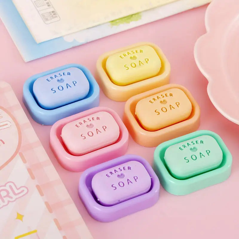 Soap Shaped Erasers