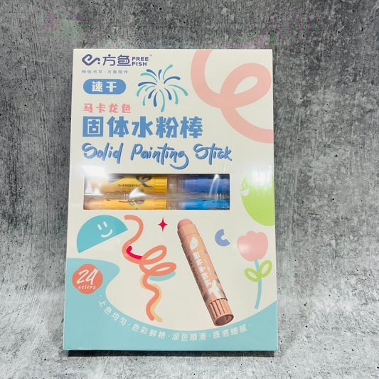 Solid Painting Stick - 24pcs