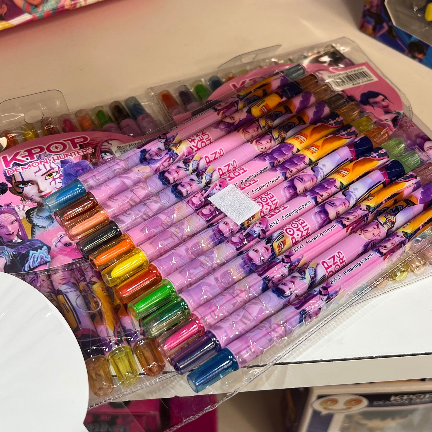 K-Pop Rolling Crayons Twistable