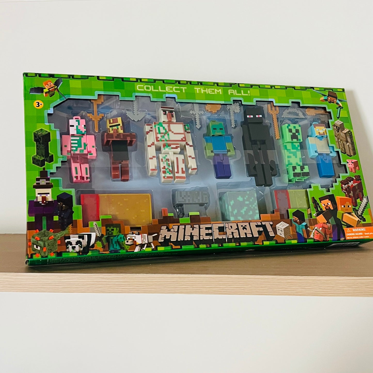 Minecraft - Creepers Collection | 7pcs Figures with Accessories