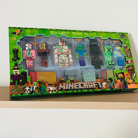 Minecraft - Creepers Collection | 7pcs Figures with Accessories