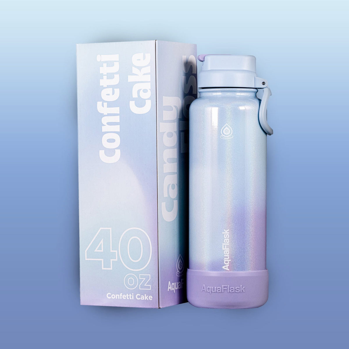 AquaFlask - Candy Floss with Silicone Boot | 40oz